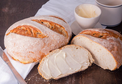 Bake Bread With Sour Dough - Serve For The Leaven